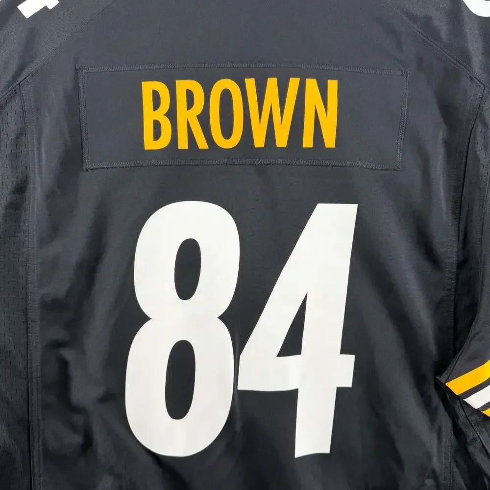 0094 2XL Nike Pittsburgh Steelers Antonio Brown #84 On-Field Jersey